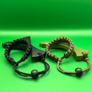 Catapult Lanyard. Black / Green / Red