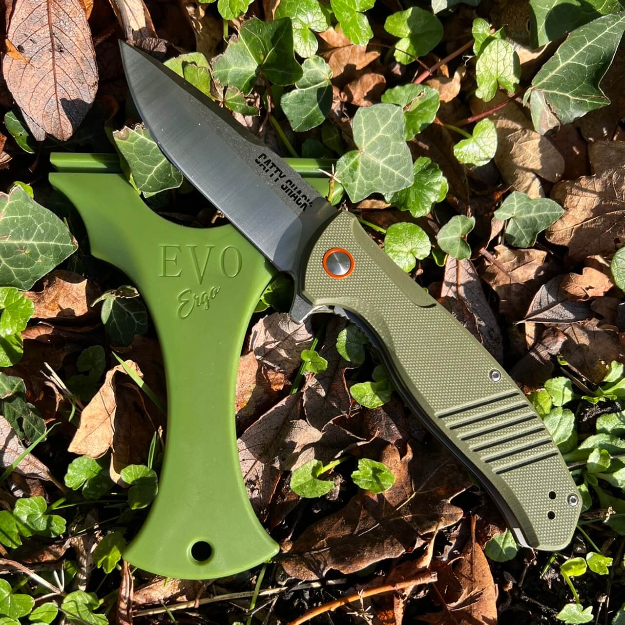 'Forester' Knife and Ergo Slingshot Set
