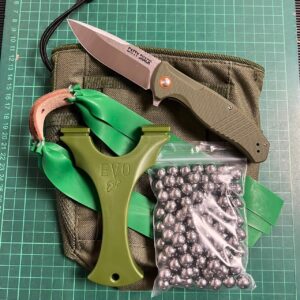 Forester EDC Slingshot and Knife Kit