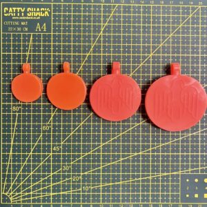Silicone Flipper Targets 30mm - 60mm